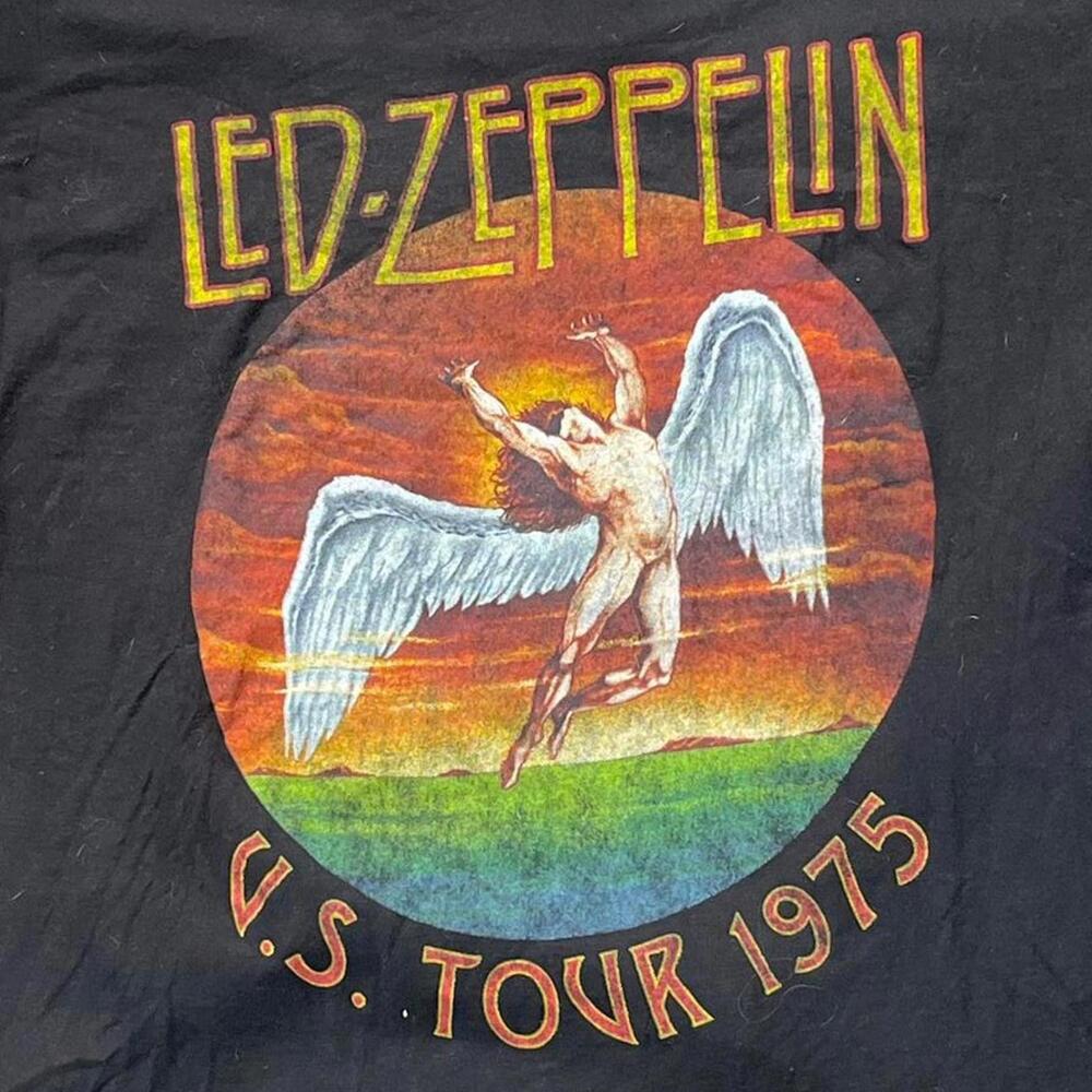 Led Zeppelin Preowned Large Band T-shirt